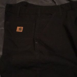 Pre-owed Carhartt carpenter pants 42x32 black